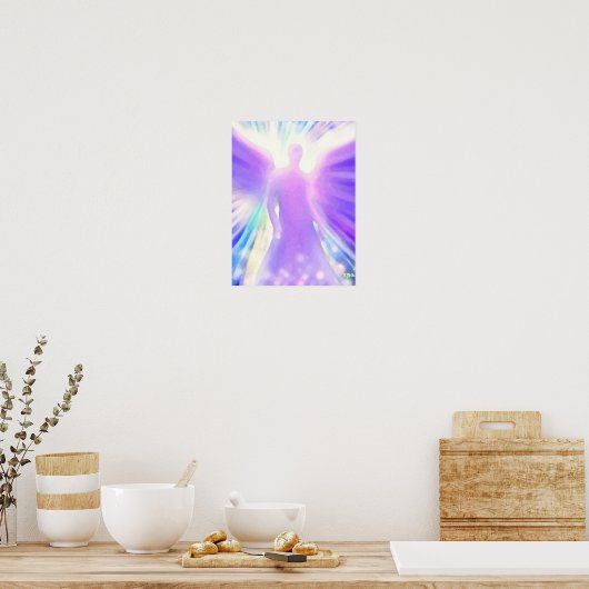 Angels van de hemelolie poster (Keuken)