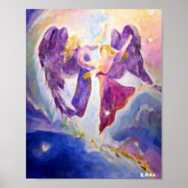 Angels van de hemelolie poster