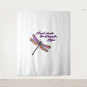 Angels verschijnen wanneer de libellen dichtbij zi wandkleed (Voorkant)