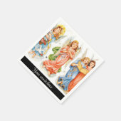  Angels voegt woorden papieren luiers toe Servet (Hoek)