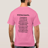 Angels voor Aria T-shirt (Achterkant)