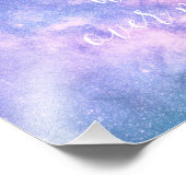 Angels Watch Over me Prachtige Vertelde Stardust Foto Afdruk (Hoek)