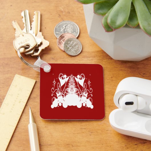 Angels Wijzigen in een aangepaste kleur Sleutelhanger (Bureau)