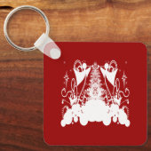 Angels Wijzigen in een aangepaste kleur Sleutelhanger (Voorkant)