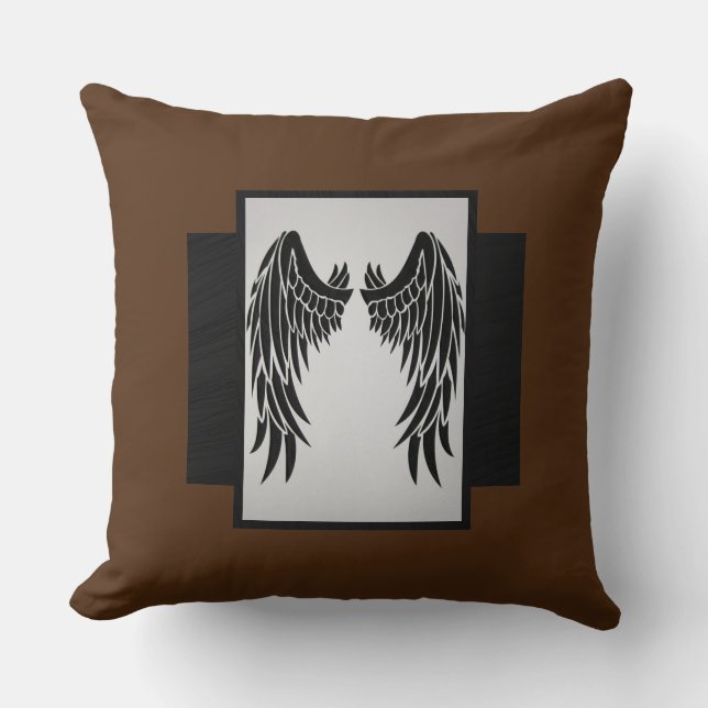 Angel's ,Wing van Destiny Designer Sierkussen (Voorkant)