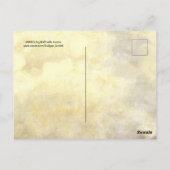 ANGELS / Winged Cherubs , Clouds Raffaello Sanzio Briefkaart (Achterkant)