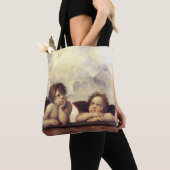 ANGELS / Winged Cherubs , Clouds Raffaello Sanzio Tote Bag (Dichtbij)