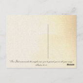 Angels Wings-kaart - Aangepast ontwerp voor Sjablo Briefkaart (Achterkant)