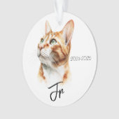 Angels With Tails – Pet Memorial Keepsake Ornament (voorkant)