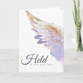 Angels With You Angel Wing – Held, In Love & Light Kaart