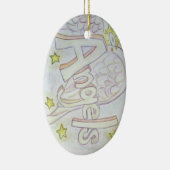 Angels Word Art Custom Hanger Ornamenten (Rechts)