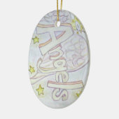 Angels Word Art Custom Hanger Ornamenten (Links)