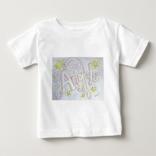 Angels Word Inspirerend aangepaste Shirten (Voorkant)