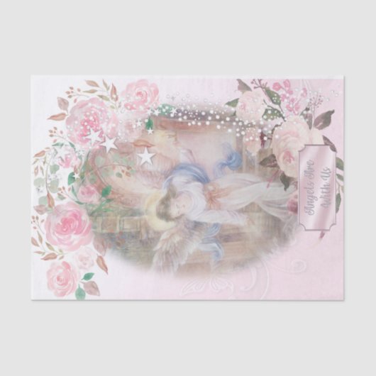 Angels zijn bij ons tissuepapier (Voorkant)