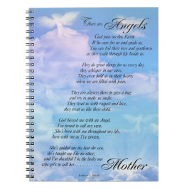 Angels zijn Mothers Poem Notitieboek