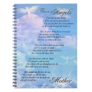 Angels zijn Mothers Poem Notitieboek