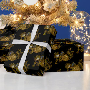 Angels zijn overal in dit seizoen 2 Verpakkingspap Cadeaupapier