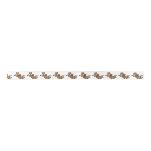 Angels zijn overal in dit seizoen satijnen lint (Voorkant)