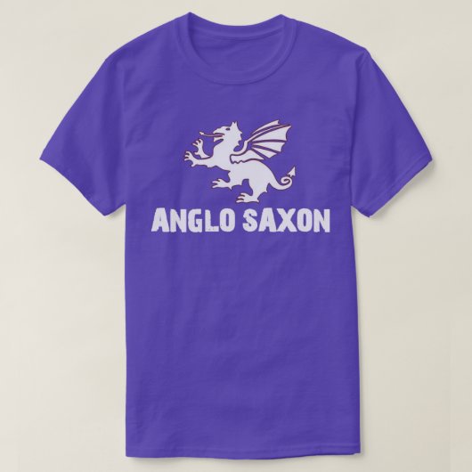 Angelsaksisch zwart t-shirt (Design voorkant)