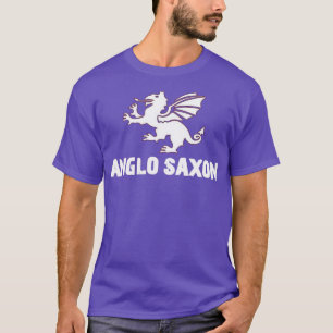Angelsaksisch zwart t-shirt