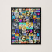 Angelsaksische Futhorc Rune Art Puzzel | runen Legpuzzel (Verticaal)