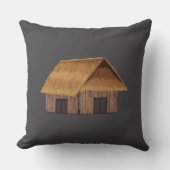 Angelsaksische hut kussen (Voorkant)