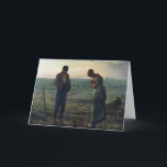 Angelus, 1857-59 kaart<br><div class="desc">De angelus,  1857- 59% pipe% door Jean-Francois Millet | de Plaats van de Kunst: d'Orsay Musee,  Parijs,  Frankrijk | Franse Kunstenaar | het Aantal van het Collectie van het Afbeelding: XIR7582</div>