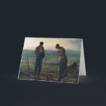 Angelus, 1857-59 kaart<br><div class="desc">De angelus,  1857- 59% pipe% door Jean-Francois Millet | de Plaats van de Kunst: d'Orsay Musee,  Parijs,  Frankrijk | Franse Kunstenaar | het Aantal van het Collectie van het Afbeelding: XIR7582</div>