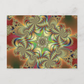 Angelus - Fractal Briefkaart (Voorkant)