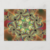 Angelus Fractal Briefkaart (Voorkant)