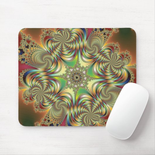 Angelus - Fractal Mousepad Muismat (Met muis)