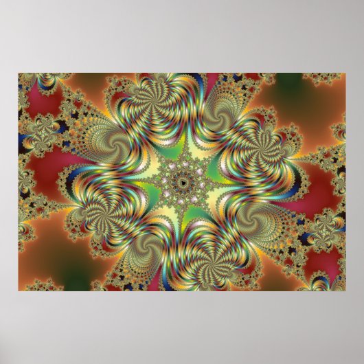 Angelus - Fractal Poster (Voorkant)