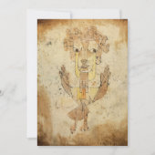 Angelus Novus door Paul Klee Kaart (Voorkant)