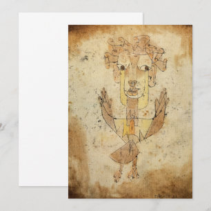 Angelus Novus door Paul Klee Kaart