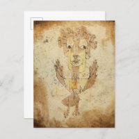 Angelus Novus door Paul Klee