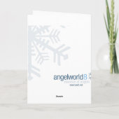 Angelworld Officiële Xmas Kaart 01 (Achterkant)
