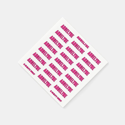 Angelyne naam servet (Hoek)