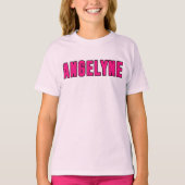 Angelyne naam t-shirt (Voorkant)
