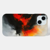 Anger Abstracte kunst Case-Mate iPhone Case (Achterkant (horizontaal))