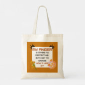 Anger Awareness Quote Tote Bag (Achterkant)