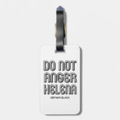 Anger Helena niet Bagagelabel (Achterkant verticaal)