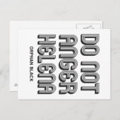 Anger Helena niet Briefkaart (Voorkant / Achterkant)