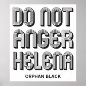 Anger Helena niet Poster (Voorkant)
