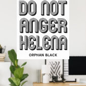 Anger Helena niet Poster (Thuiskantoor)