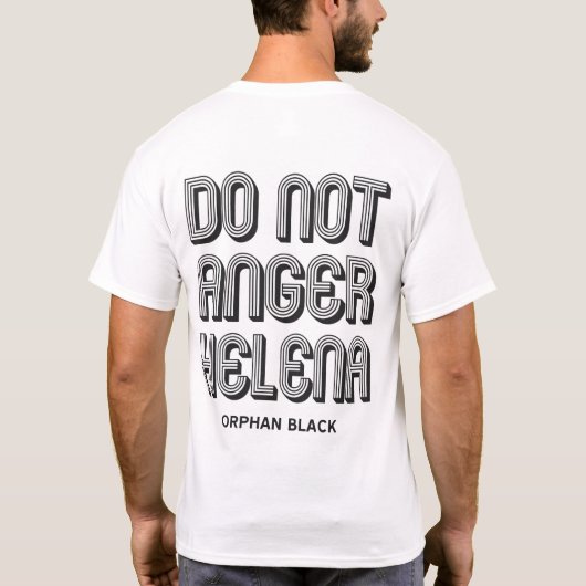 Anger Helena niet T-shirt (Achterkant)