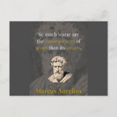 Anger Hurts You Most: Marcus Aurelius on Restraint Briefkaart (Voorkant)