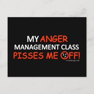 Anger Management Briefkaart