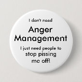 Anger Management Button (Voorkant)
