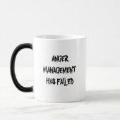 ANGER MANAGEMENT HEEFT Grumpy Angel GEfaald Magische Mok (Links)