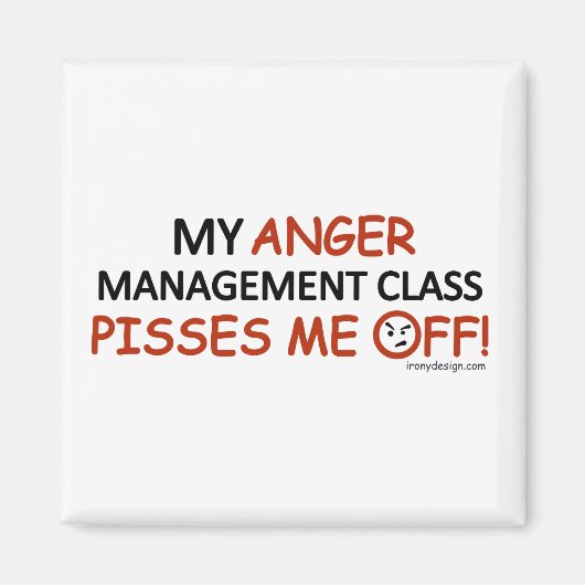 Anger Management Magneet (Voorkant)